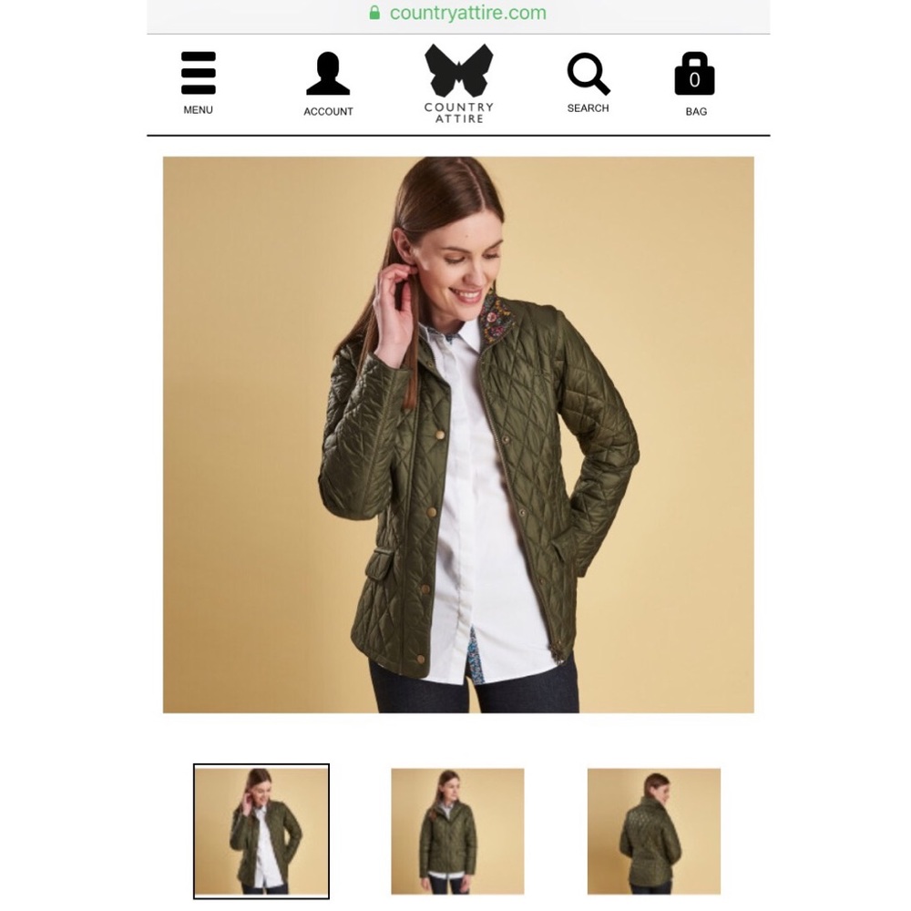 Barbour Victoria Women’s quilted jacket